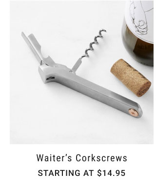 Waiter’s Corkscrews Starting at $14.95