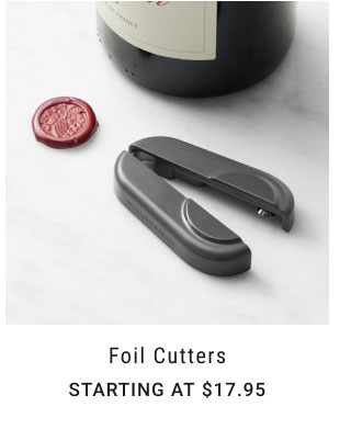 Foil Cutters Starting at $17.95