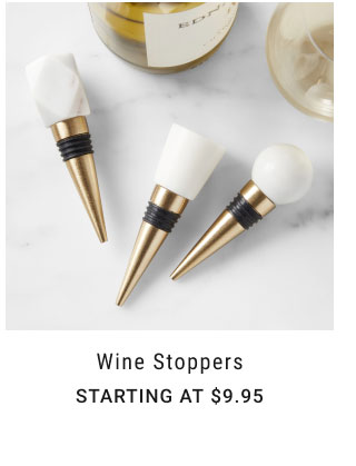 Wine Stoppers Starting at $9.95