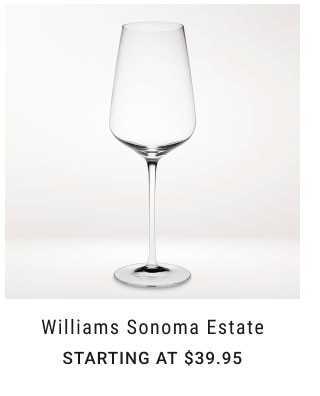 Williams Sonoma estate Starting at $39.95