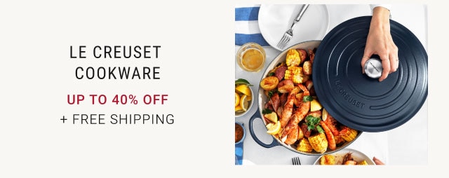 Le Creuset Cookware Up to 40% Off + Free Shipping