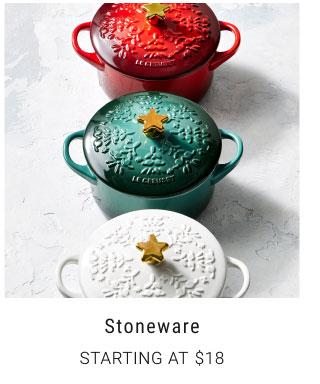 Stoneware Starting at $18