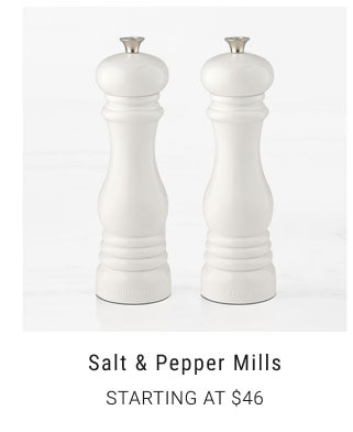 Salt & Pepper Mills starting at $46