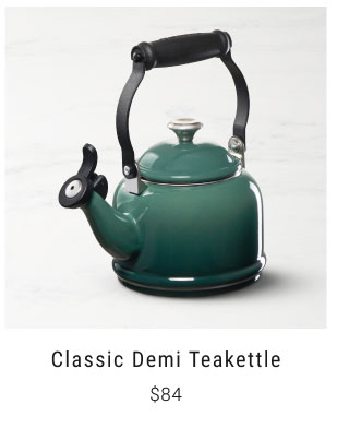 Classic Demi Teakettle $84