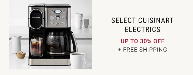 Select Cuisinart Electrics - Up to 30% Off + free Shipping