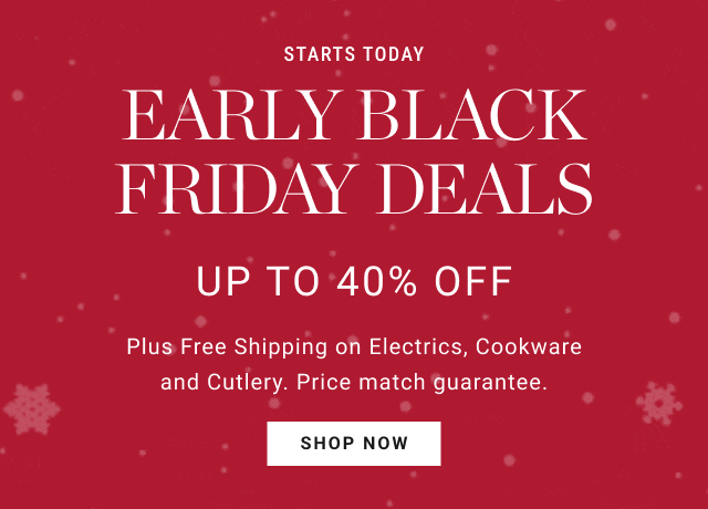 Starts today - EARLY Black Friday Deals UP TO 50% OFF - Shop now