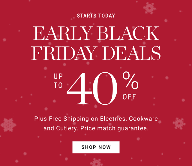 starts today - EARLY Black Friday Deals - Up To 50% off - shop now