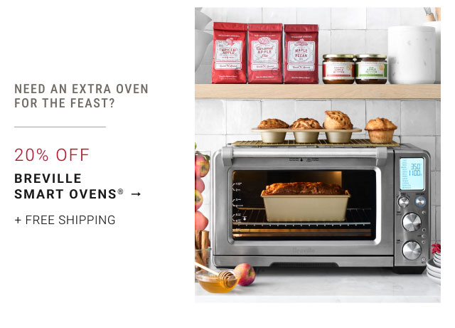 20% Off Breville smart Ovens® + Free Shipping