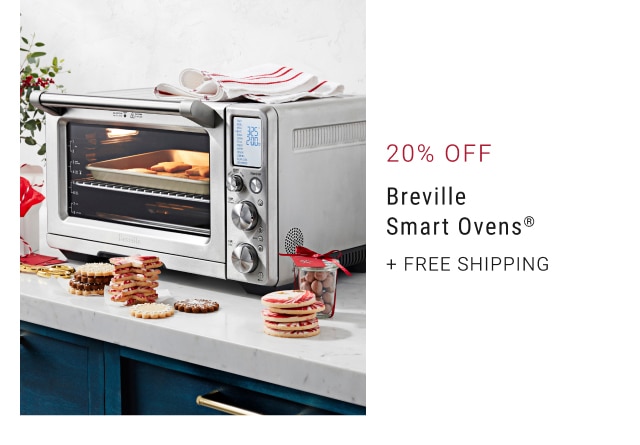 20% Off Breville Smart Ovens® + free shipping
