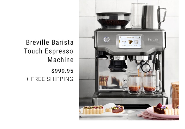 20% Off Breville Barista Touch Espresso Machine - $999.95 + free shipping