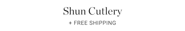 Shun Cutlery + free shipping