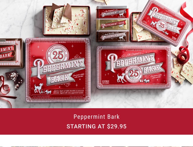 peppermint bark - Starting at $29.95