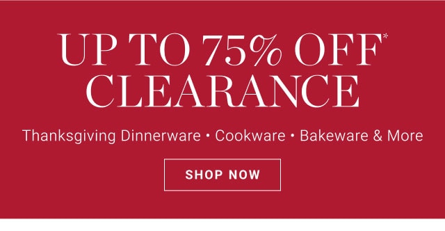 Up to 75% off clearance - Shop now