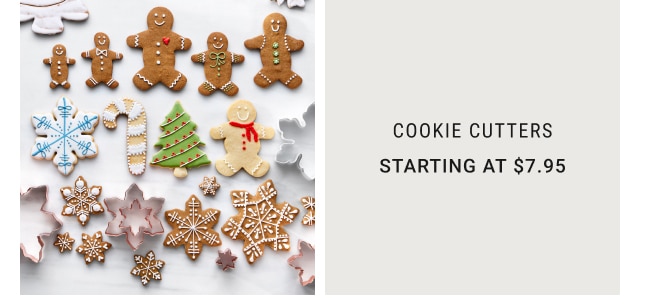 Cookie cutters - Starting at $7.95