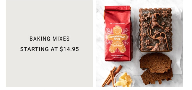 Baking Mixes - Starting at $14.95
