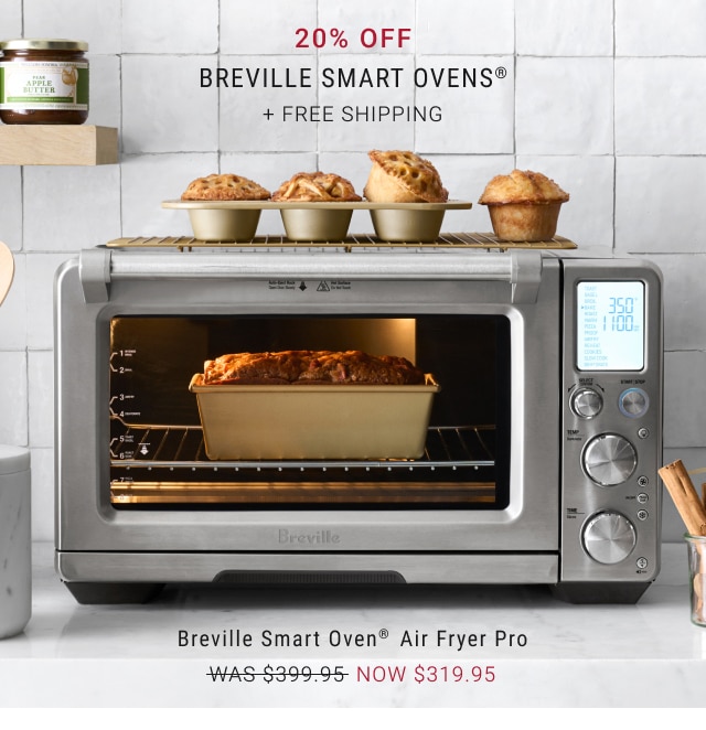 20% Off Breville Smart Ovens® + free shipping