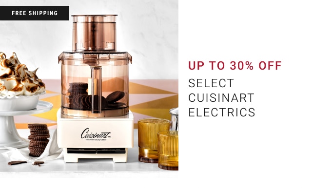 Up to 30% Off Select Cuisinart Electrics