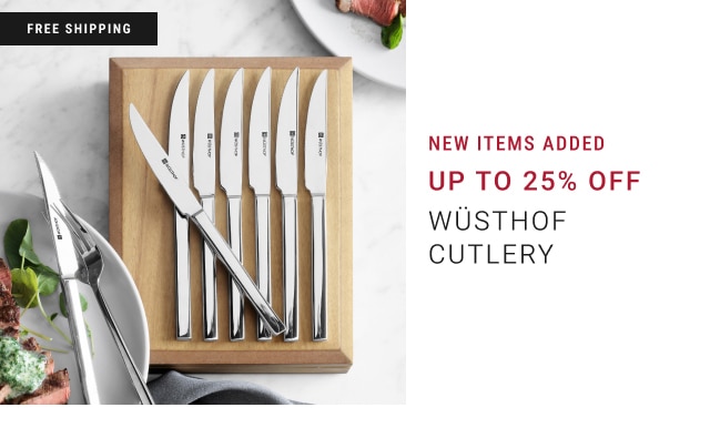 up to 25% off wüsthof cutlery