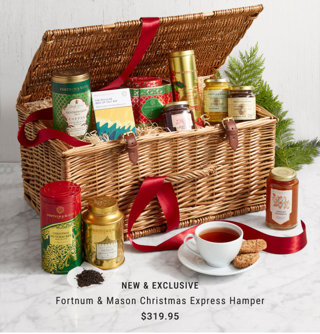 New & Exclusive Fortnum & Mason Christmas Express Hamper $319.95