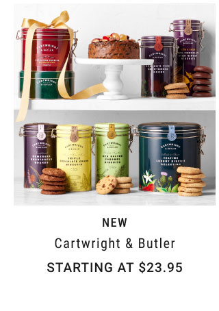 New Cartwright & Butler Starting at $23.95