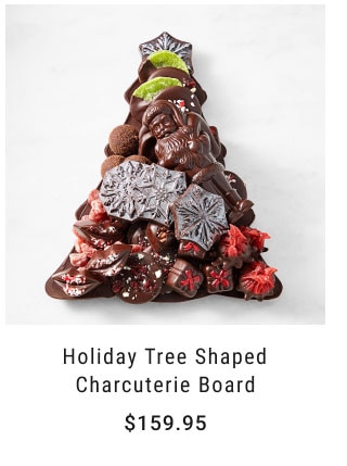 Holiday Tree Shaped Charcuterie Board $159.95