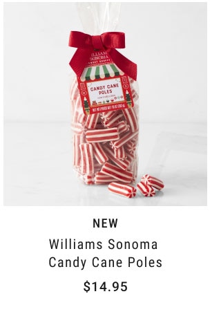 New Williams Sonoma Candy Cane Poles $14.95