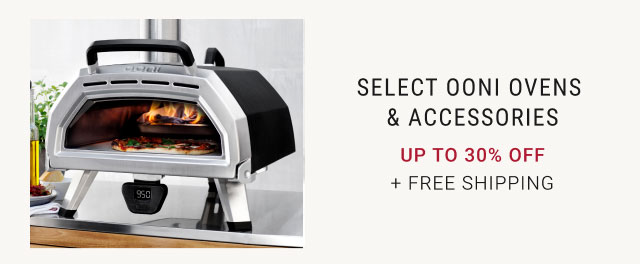 Select Ooni Ovens & Accessories Up to 30% off + Free shipping