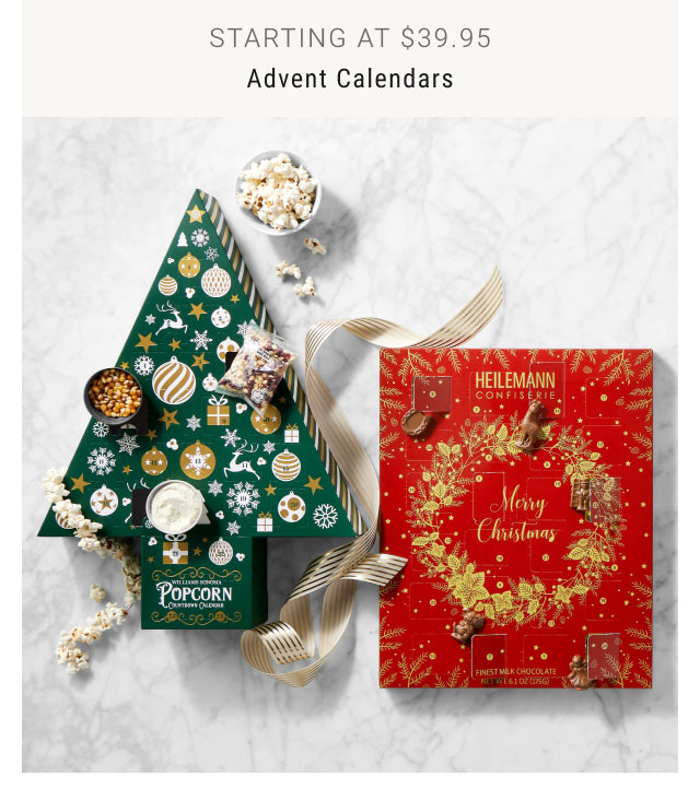 starting at $39.95 Advent Calendars