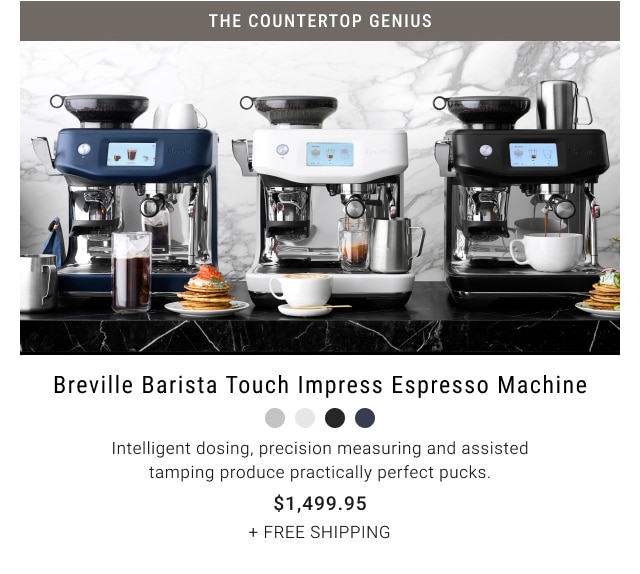 Breville Barista Touch Impress Espresso Machine - $1,499.95 + Free shipping