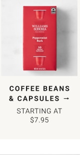 Coffee Beans & Capsules - Starting at $7.95