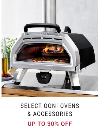 Select Ooni Ovens & Accessories. Up to 30% off.