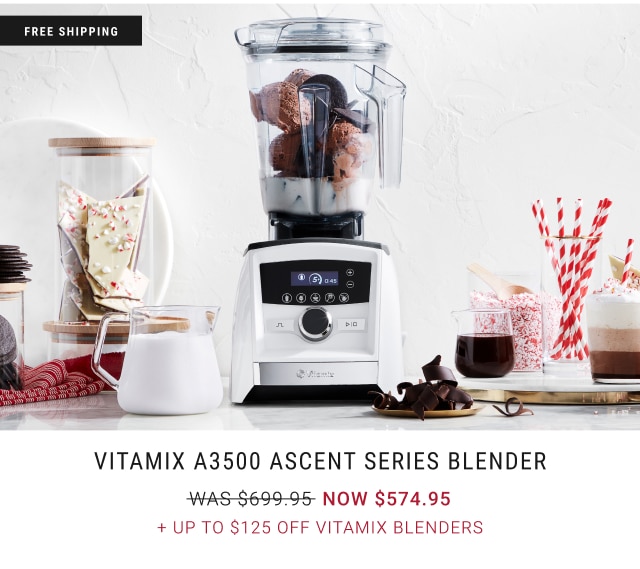 Vitamix A3500 Ascent Series Blender Gold Label + Up to $125 Off Vitamix blenders