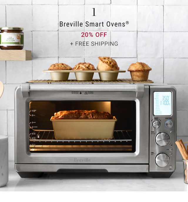 1 Breville smart ovens® 20% off + free shipping