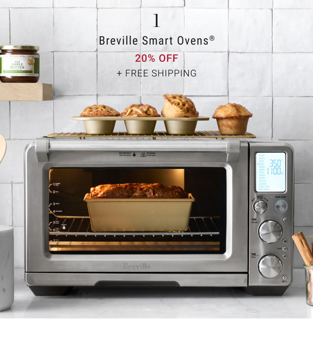Breville smart ovens® - 20% off + free shipping