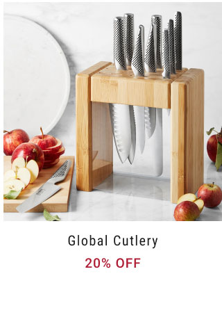 Global Cutlery 20% off