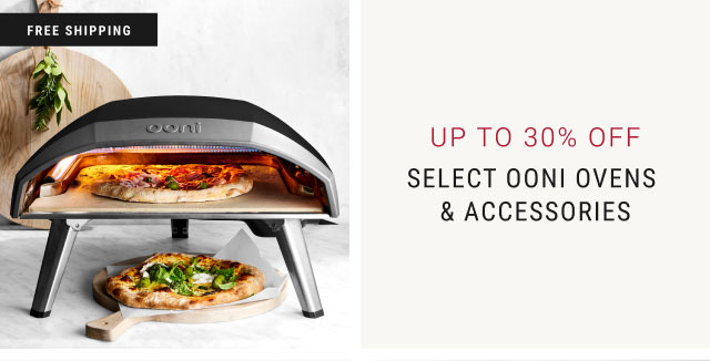 up to 30% Off Select Ooni Ovens & Accessories
