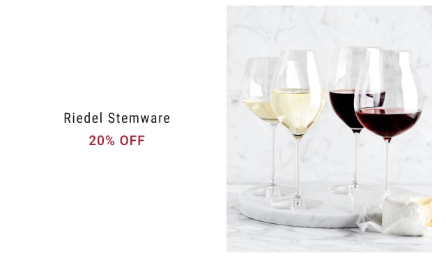 Buy 6, Get 8 - Riedel Vinum Cabernet Glasses + 20% Off Riedel Glassware