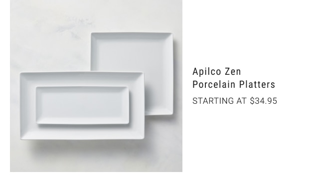 Apilco Zen Porcelain Platters - Starting at $34.95