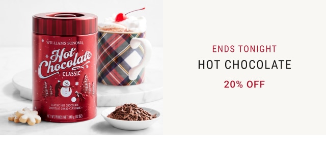 Hot Chocolate - 20% Off