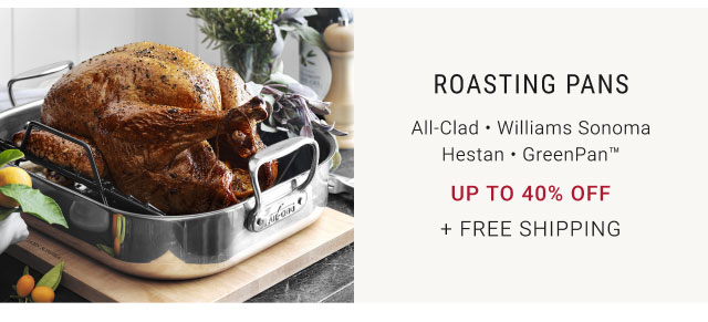 Roasting Pans up to 40% off + Free Shipping
