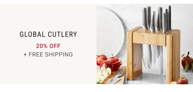 Global Cutlery 20% Off + free Shipping