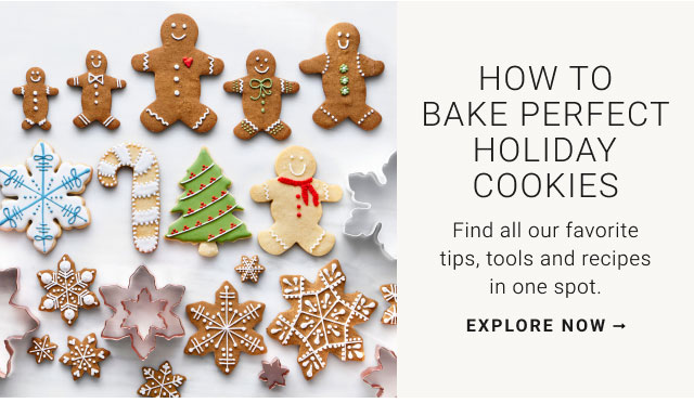 How to Bake Perfect Holiday Cookies - EXPLORE NOW