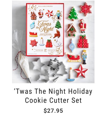 ‘Twas the Night Holiday Cookie Cutter Set Starting at $27.95
