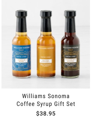 Williams Sonoma Coffee Syrup Gift Set. Starting at $38.95.