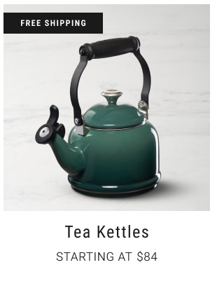 Tea Kettles Starting at $84