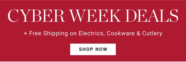 Cyber week Deals - Shop now