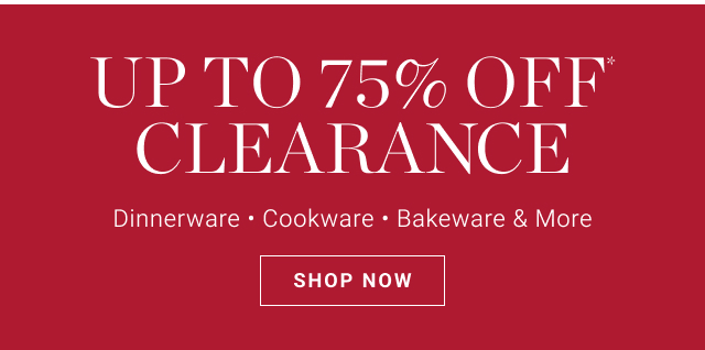 75% Off Clearance - Shop Now