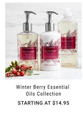 Winter Berry Essential Oils Collection Starting at $14.95