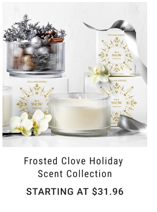 Frosted Clove Holiday Scent Collection Starting at $31.96