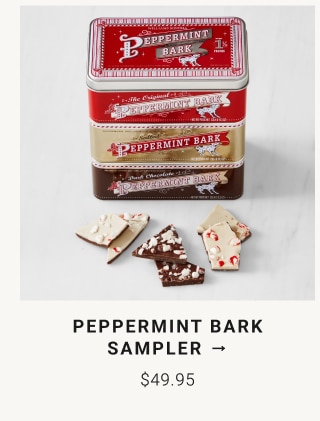 Peppermint Bark Sampler $49.95